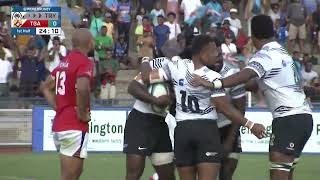 Fiji vs Tonga   I   Extended Highlights   I   2022 Pacific Nations Cup   I  Week 1