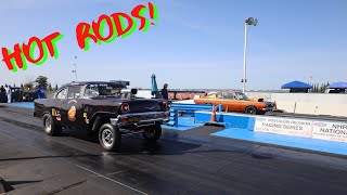 Hot Rods, Hot Engines and Hot Chicks! * Sacramento Raceway Drag Racing*