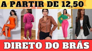 QUALIDADE VARIEDADE e PREÇOS ACESSÍVEIS MODA FEMININA no ATACADO BRÁS ROUPAS FEMININAS