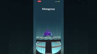 SHADOW METAGROSS Getting METEOR ☄️ MASH In PokemonGO #shorts 🩳