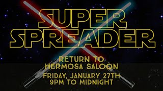 Superspreader - Boogie On Reggae Woman (Stevie Wonder cover) - Live @ Hermosa Saloon 1/27/23