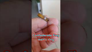 Men's Confederate Flag ring found #metaldetecting! Diggin' Florida w/ Rob! #short