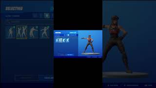 RENEGADE RAIDER DANCING RARE and UNRELEASED EMOTES! #emotes #renegaderaider #shorts