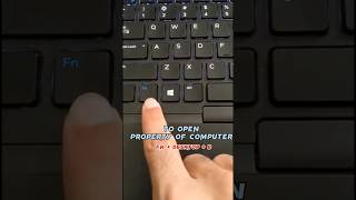 How to open property of computer | shortcut | #short #shortsfeed #shortcut #computerknowledge