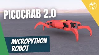 Build your own low-poly robot - PicoCrab 2.0