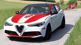 Assetto Corsa - Alfa Romeo Stelvio QV (Test Drive) [HD]