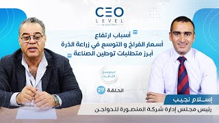 CEO level | حوار مع ⁠المهندس إسلام نجيب، رئيس مجلس إدارة شركة المنصورة للدواجن