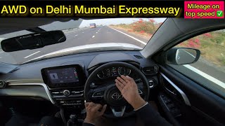 Toyota Urban Cruiser Hyryder AWD on Delhi Mumbai Expressway❤️ Drive Review