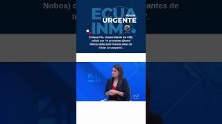 Vicepresidente del CNE, señaló que “el presidente  debe pedir licencia antes de iniciar su campaña”