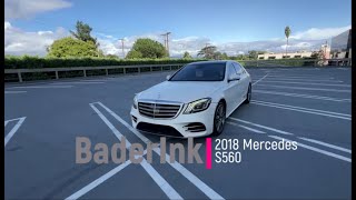 2018 Mercedes S560 Sedan