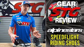 Alpinestars Speedflight Riding Shoes Review from SportbikeTrackGear.com