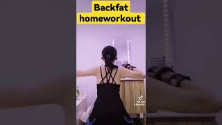 Backfat homeworkout #coreworkout #homeworkout #exercise