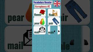 #Vocabulary Booster #Homophones #Learn English