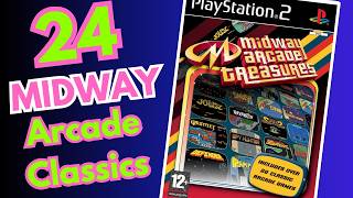 Midway Arcade Treasures  -  PS2 Retro Collection [24 Game Collection]