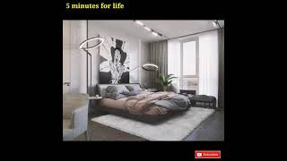 modern arty bedroom decoration ideas