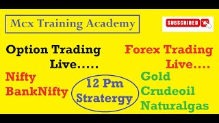 12PM OPTION STRATERGY/NIFTY/BANKNIFTY/NATURAL GAS/CRUDEOIL GOLD/LIVE INTRADAY ANALYSIS IN TAMIL