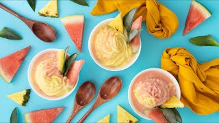 DIY Watermelon Pineapple Swirl Dole Whip Recipe