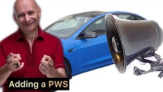 FITTING MY OWN PWS SPEAKER ON MY TESLA MODEL 3 - How To Do It If Tesla Won't!