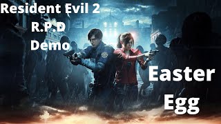 Resident Evil 2 R.P.D Demo Nemesis Easter Egg