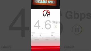 Speed testing with the ER8411 and fiber internet. #tplink #pcmr #homelab @Tp-linkUs