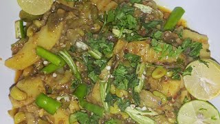 French Beans Aloo with Torai ki sabzi#cooking #food by Mina's Kitchen