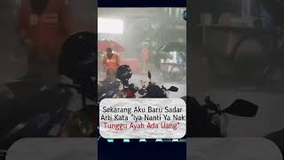 Momen Ayah Kehujanan Jualan Dipinggir Jalan #shorts #iduladha #harirayaqurban #berita #inews #fypシ