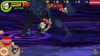 Kingdom Hearts Unchained X Quest 500 two turn kill