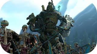 Total War: Warhammer II 🐫 Close Up 🐫 Tomb Kings vs. Norsca (Chaos)