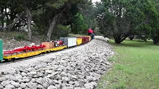 Live Steam: Lackawanna Northern & Pennsy K4 Pacific Double Headed on the WB&S