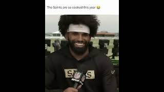 Saints player can't name one good play from training camp 💀