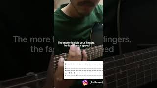 Improve your Guitar Speed in 8 seconds | Shubham Srivastava #shorts #guitarlesson