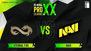 Eternal Fire vs. NaVi | Grand Final | ESL Pro League S20