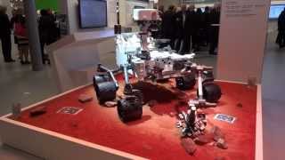 Mars-Rover Curiosity auf der Hannover Messe 2013