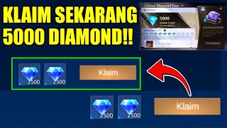 KLAIM 5000 DIAMOND GRATIS DI EVENT UNDIAN DIAMOND PASS 2023 - MOBILE LEGENDS