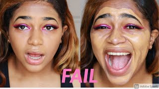 FULL FACE OF MAKEUP REVOLUTION FAIL!