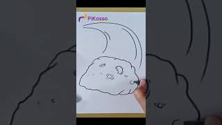 How to Draw a Asteroid Easy in Less Than One Minutes