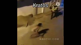 Kratos, lo spadaccino delle Filippine si difende dalla polizia {Budget kratos is funny}