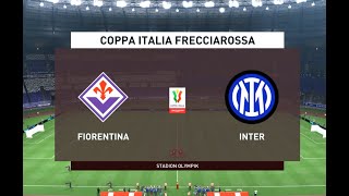 FINAL: Fiorentina - Inter (highlights): Coppa Italia 2023 (FIFA23)