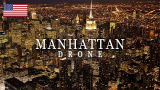 MANHATTAN - NEW YORK 🇺🇸 | AMAZING 4K DRONE FOOTAGE {60 FPS}