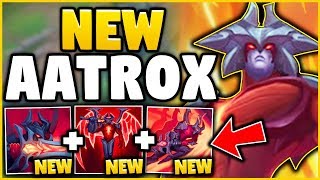 NEW AATROX IS HANDS DOWN THE BEST CHAMP REWORKED YET! (BROKEN TOP LANER) - League of Legends