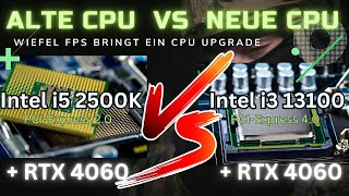 alte CPU vs neue CPU, wie viel FPS bringt ein CPU Upgrade ?