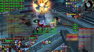 WoW42 ru - ЦЛК 25 героик. Леди Смертельный Шепот Blood DK 3.3.5 (private server)