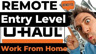 UHaul - Entry Level - $20/Hr - Earn Money Online - REMOTE JOB - Work From Home - Job Opening