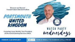 Freedom Social | Watch Party Wednesday | Club Spotlight Portsmouth, UK with Jason Worthy