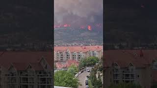 Wildfires in Kelowna - British Columbia 🇨🇦 Canada