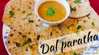 Diabetic Friendly Dal Paratha/Dal paratha in Tamil/Healthy breakfast recipe