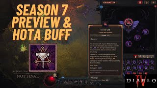 Diablo 4 - Season 7 Theme and Preview of Barbarian Changes