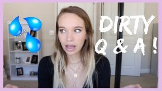 DIRTY Q & A (I did what in a church parking lot??)