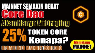 AIRDROP CORE IS COMING ? [UPDATE TERBARU MAINNET CORE DAO]