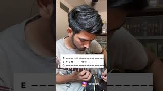 Must Try Tab on Guitar 😳| Shubham Srivastava #shorts